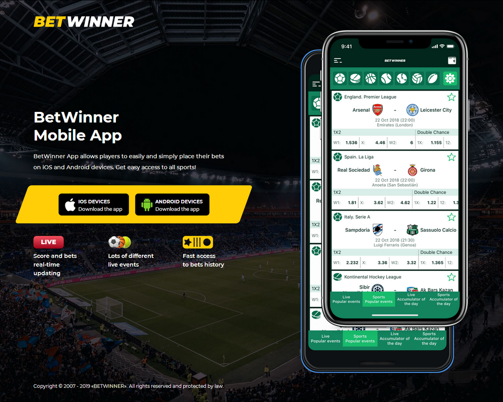 BetWinner bookie in Africa