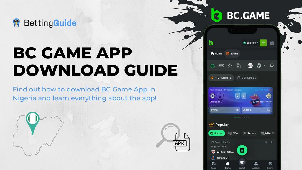 BC.Game mobile application for Android and iphone