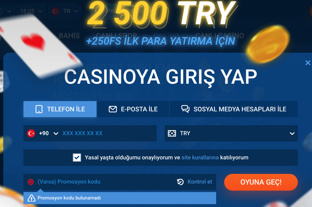 Registrace a přihlášení na Mostbet CZ