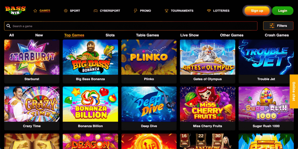 BassWin Online casino