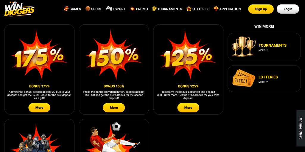 Win Diggers Online Casino Evaluation - Get No Deposit Bonuses (2025 )